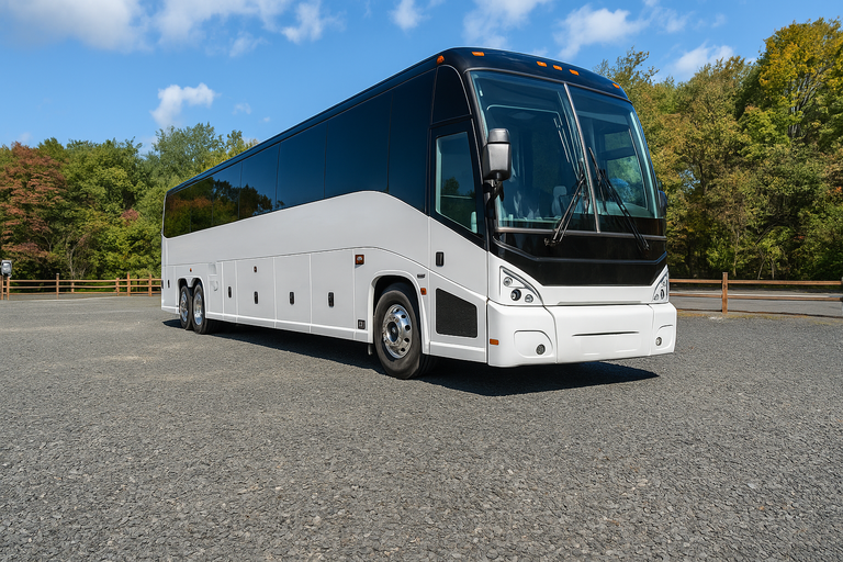 Allen Coach Bus Service 56 Passenger Coach Bus