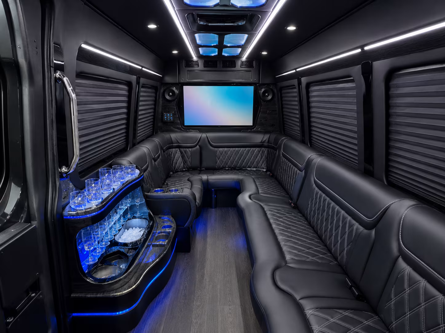 allen 50 passenger party bus