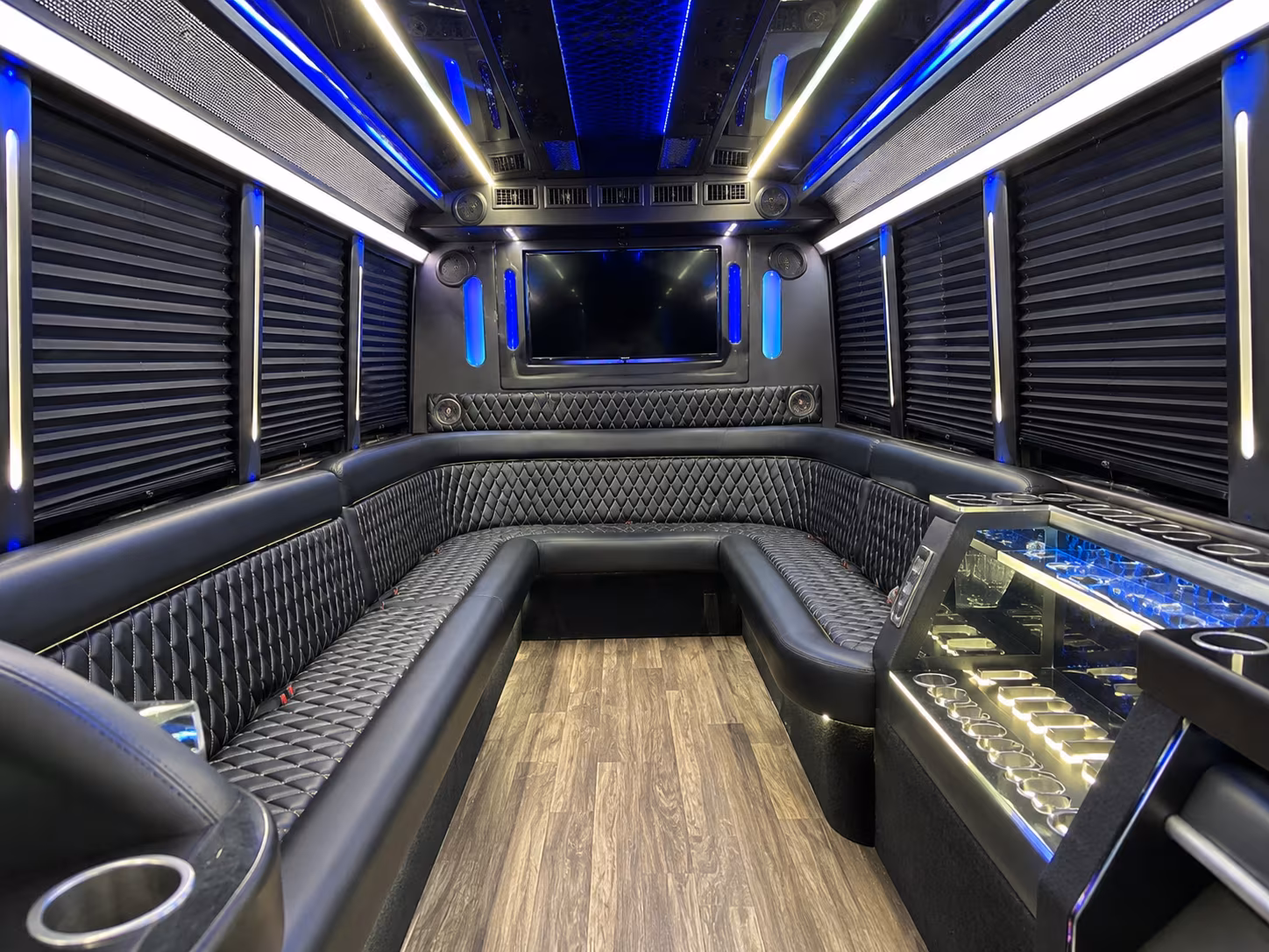 allen holiday party bus rental