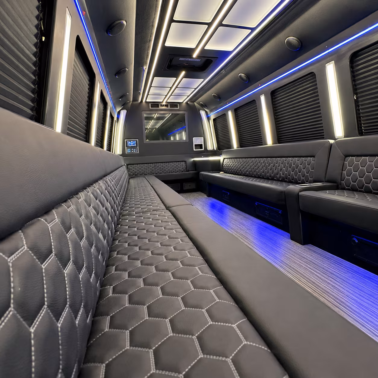 allen party bus rentals inside