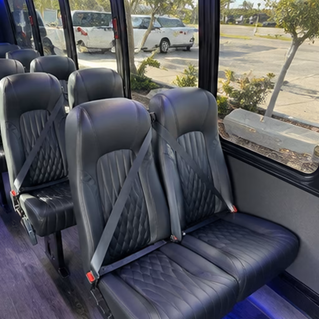 allen sporting event transportation onboard seating