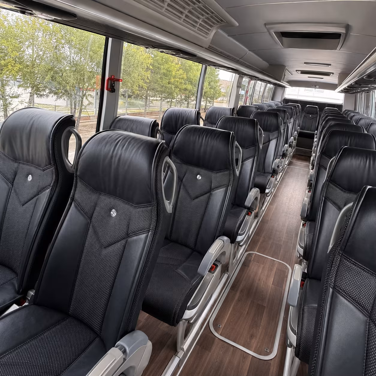 charter buses for corporate events and conference shuttles in allen