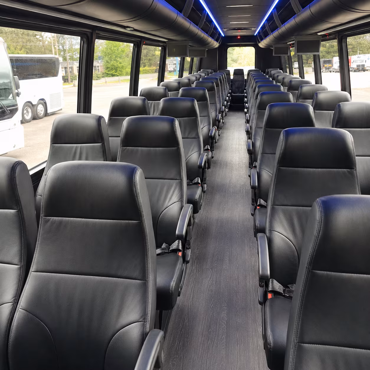charter buses for rehearsal dinners and multi day wedding weekends
