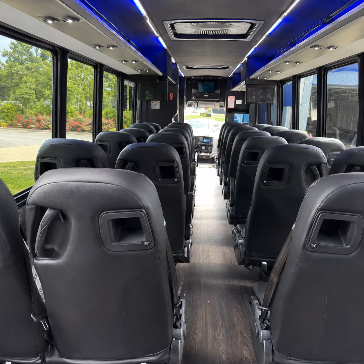 corporate wine tour bus rentals for allen and plano groups