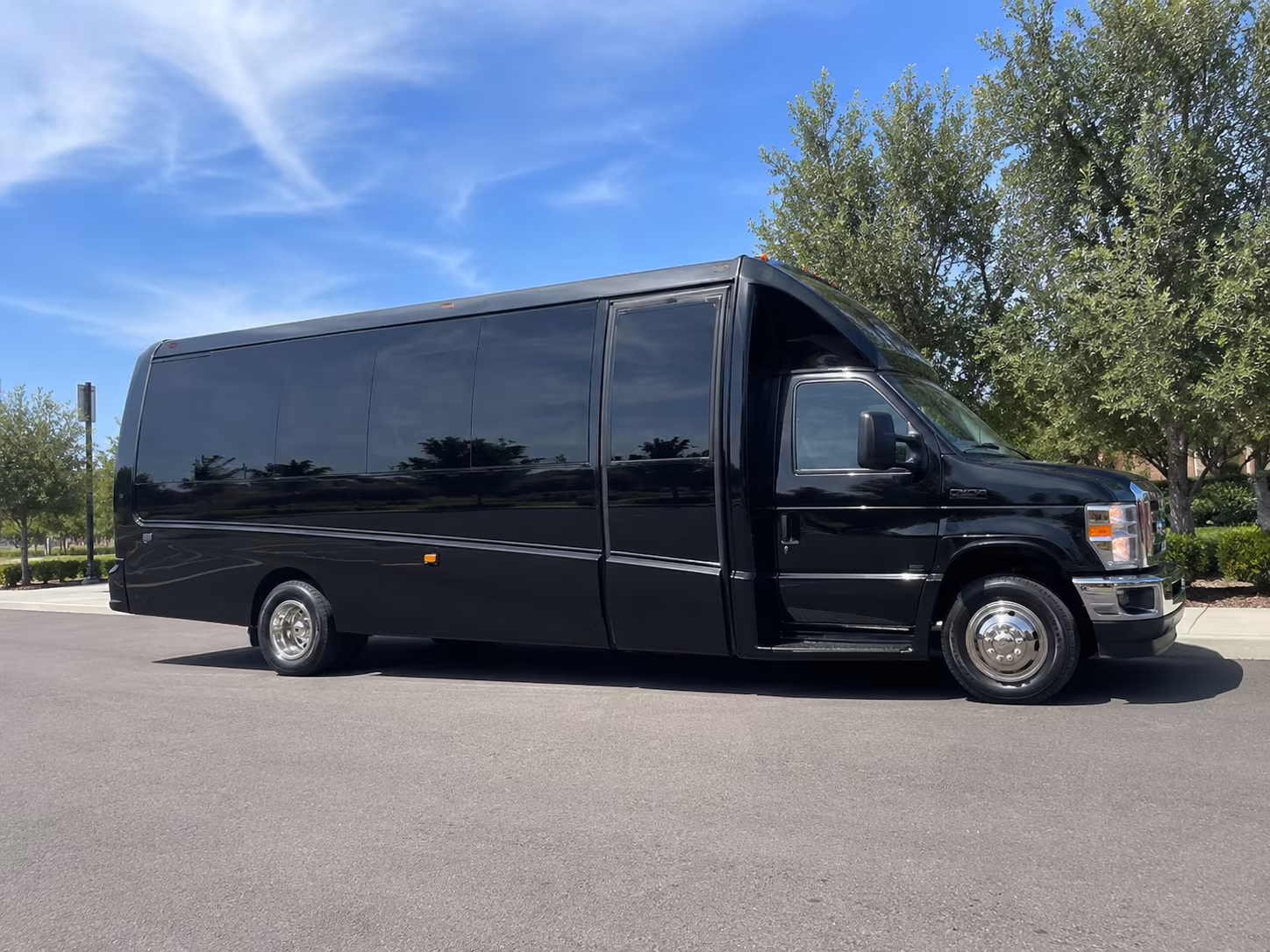 senior ministry and accessibility friendly church buses in allen